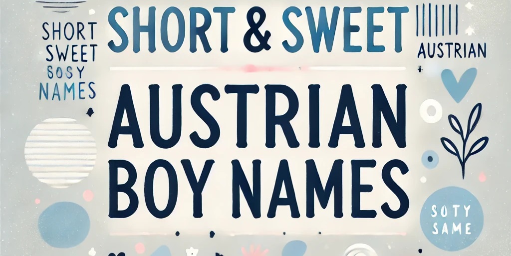 austrian boy names