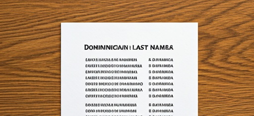 common dominican last names