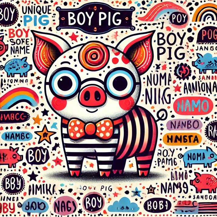 boy pig names