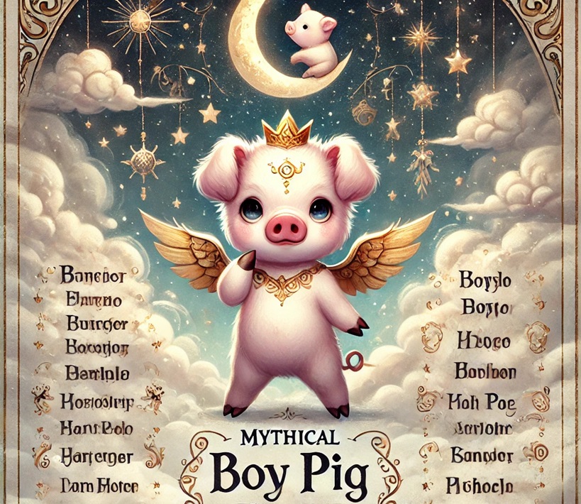 boy pig names