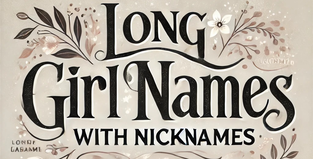 long girl names with nicknames